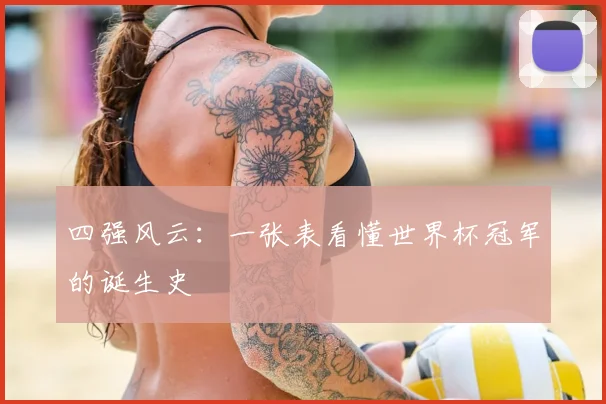 四强风云：一张表看懂世界杯冠军的诞生史